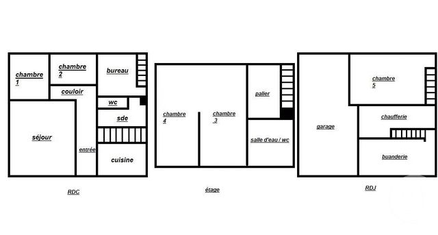 Maison à vendre - 5 pièces - 117 m2 - Drancy - 93 - ILE-DE-FRANCE